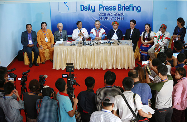 ဖက္ဒရယ္ျပည္ေထာင္စုတည္ေဆာက္ျခင္းဆိုင္ရာအေျခခံမူ ရွစ္ခ်က္ မိုင္ဂ်ာယန္အစည္းအေ၀းခ်မွတ္